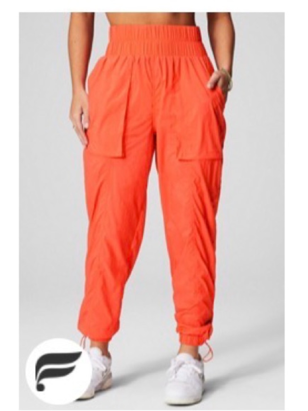 Fabletics Coral Elastic-Waist Track Pants